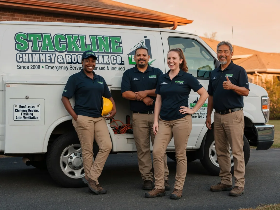 Chimney flashing repair company in Waco, GA